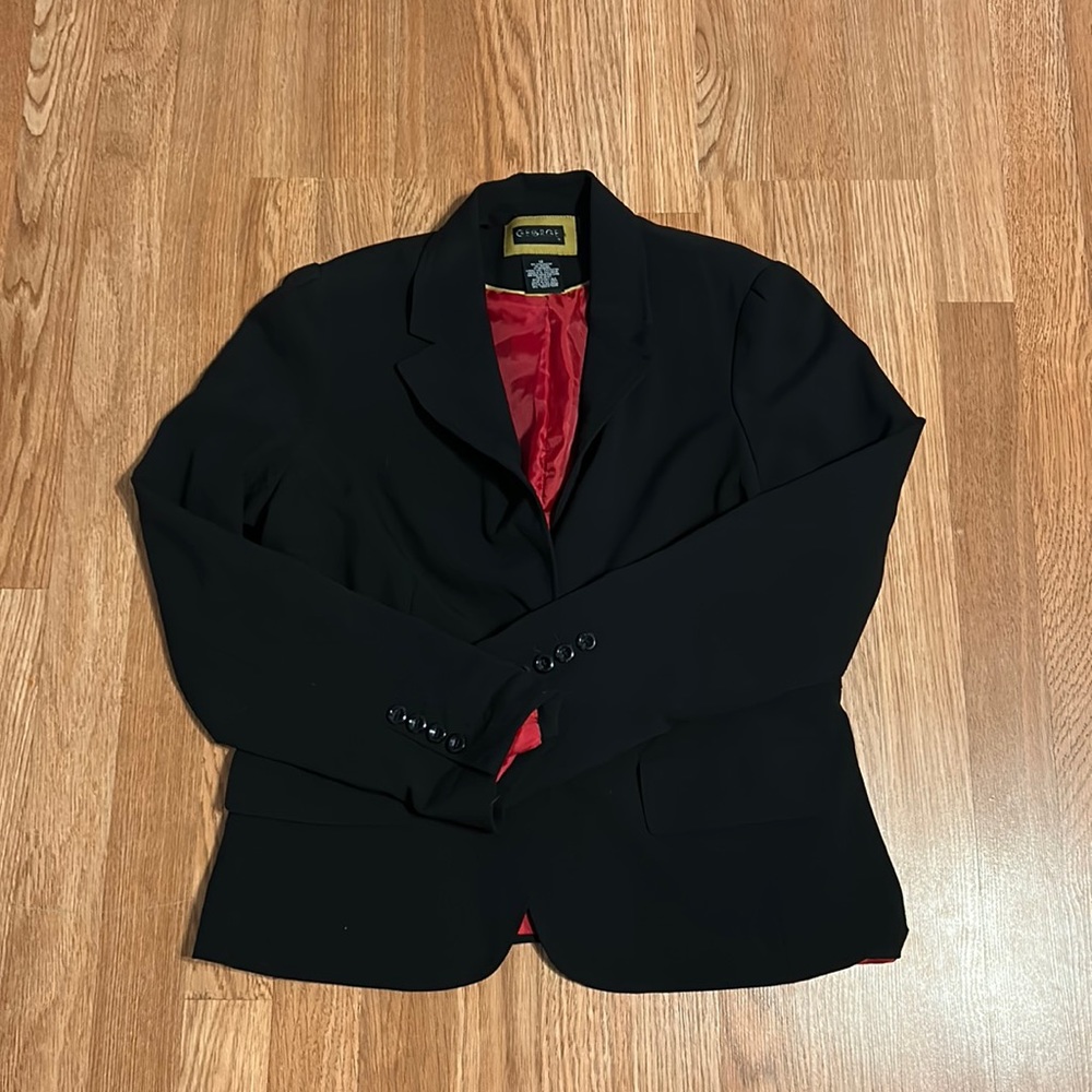 Women’s black blazer
